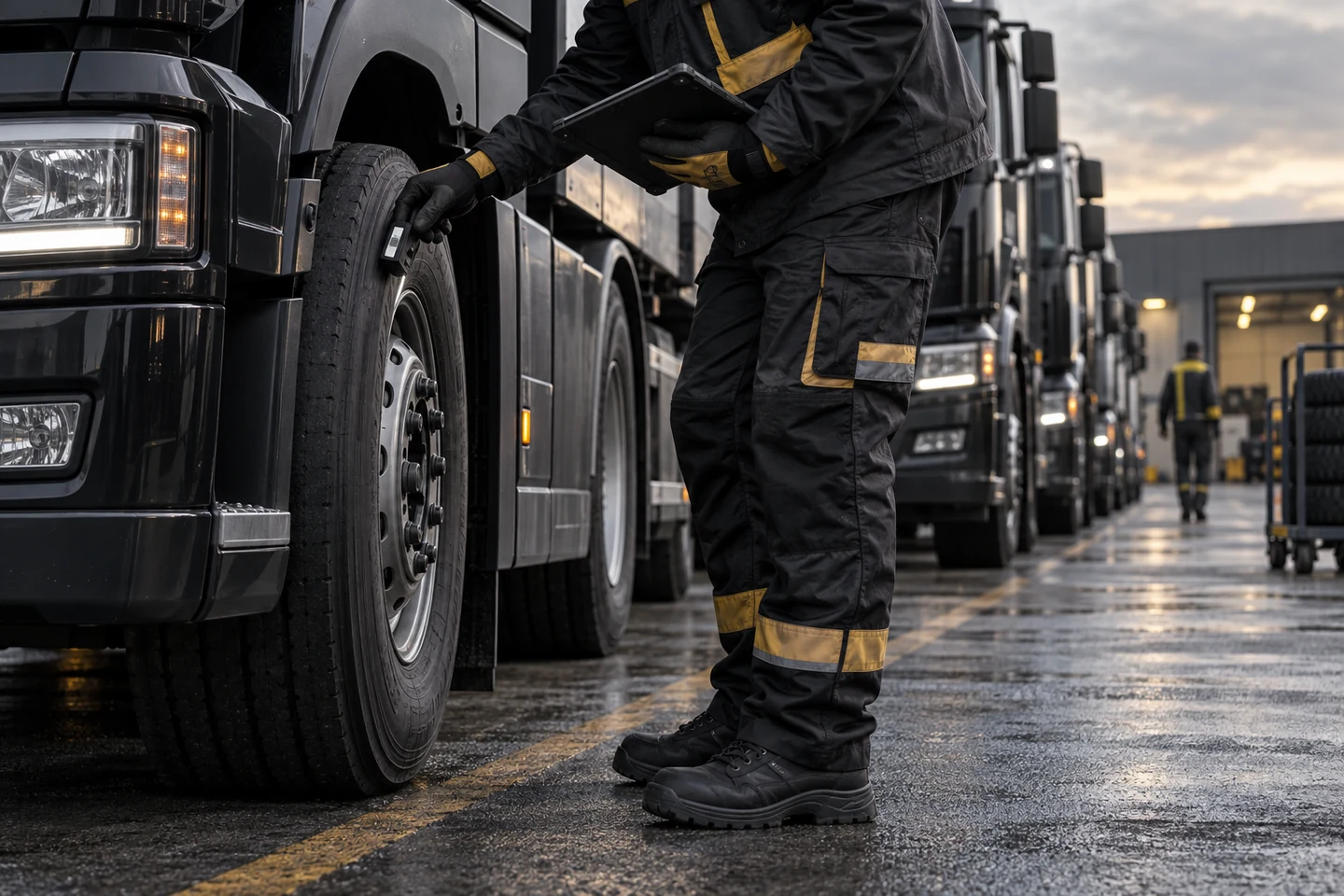 Atención técnica a neumáticos de una flota